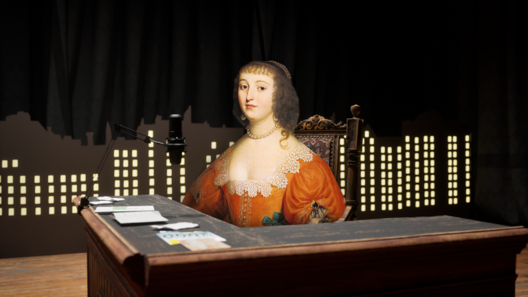 Elisabeth dans décors